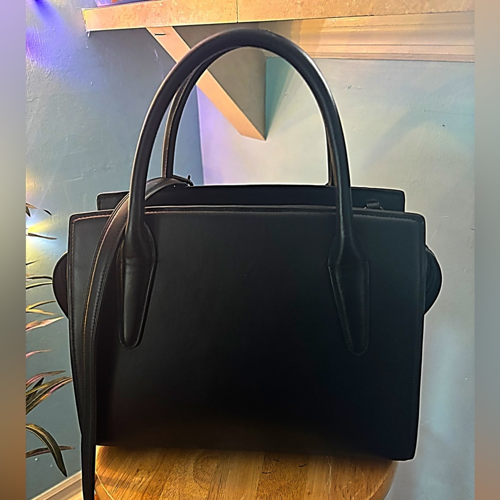 Coach LARGE Andrea Carryall NWOT Black Satchel (LAST 1) - Picture 10 of 13